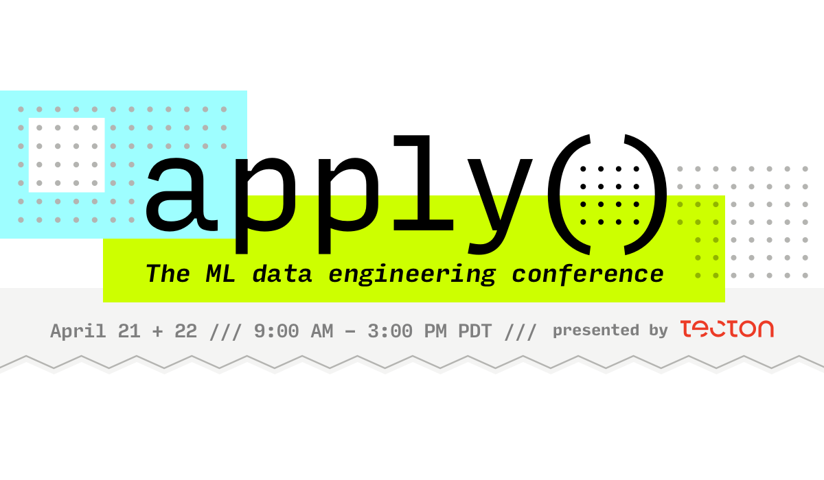Apply Conference - April 21st and 22nd from 9:00 AM to 3:00 PM PDT