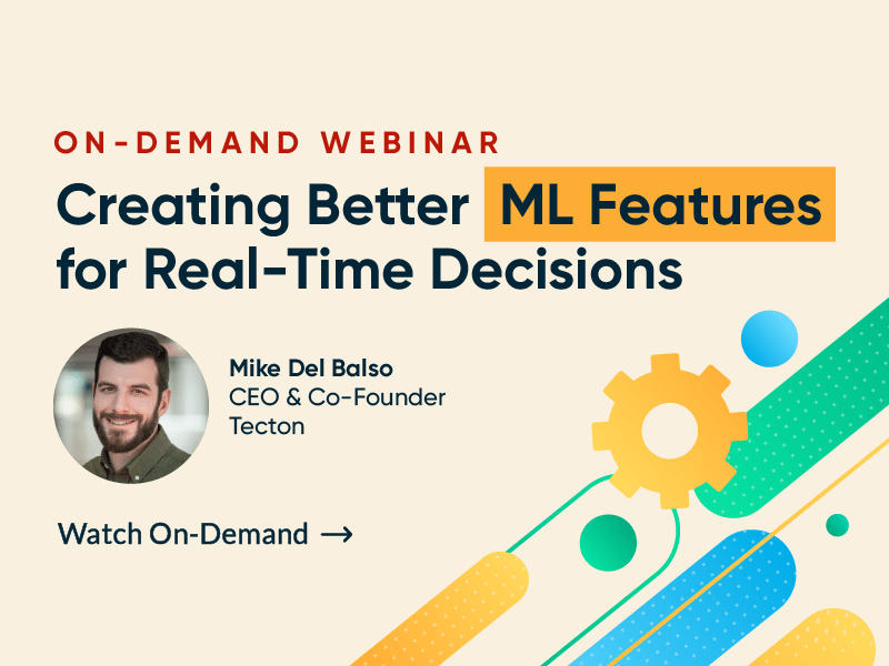 ML Features Webinar